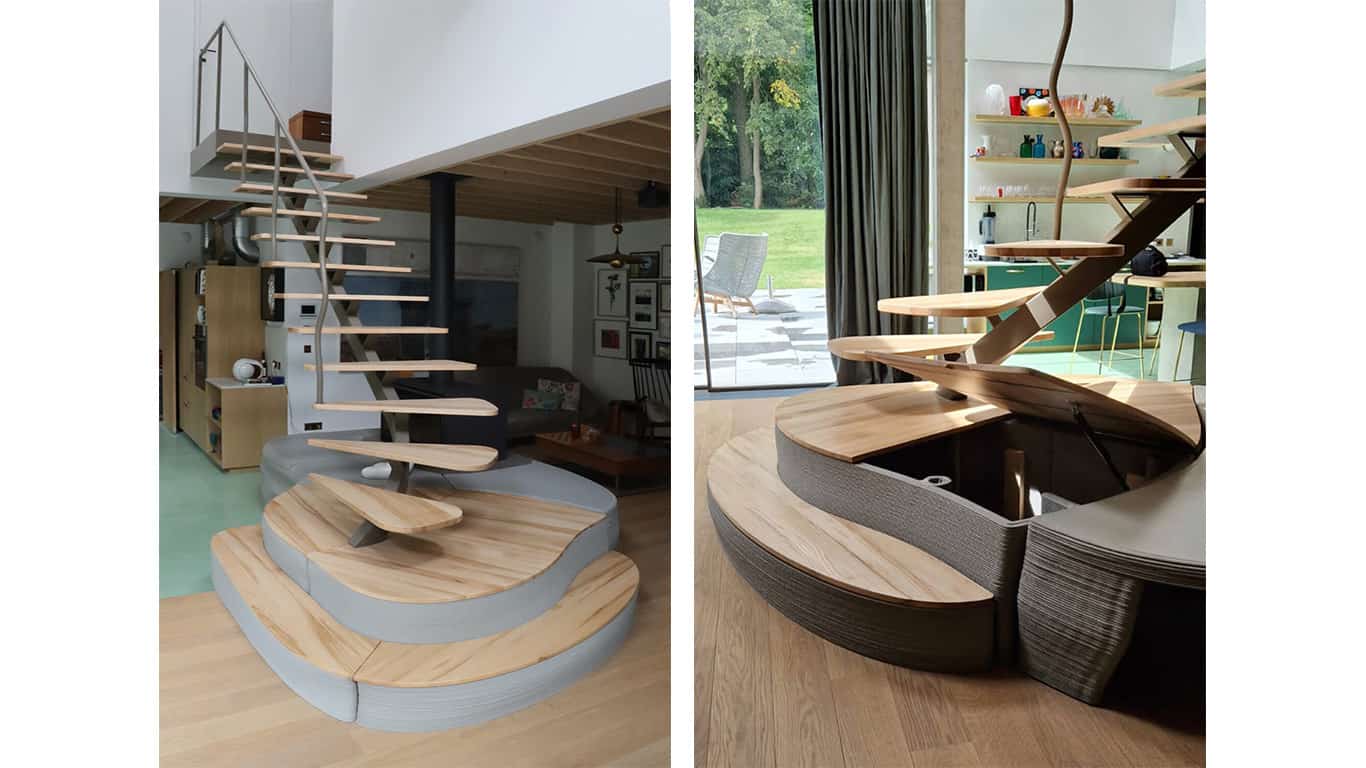 Libellule stairs