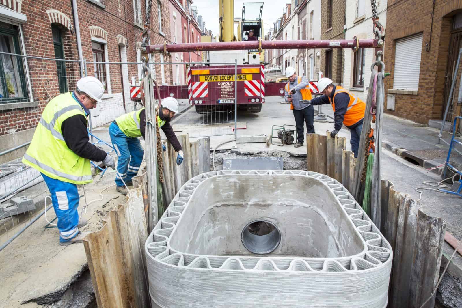 Stormwater regulator in Lille