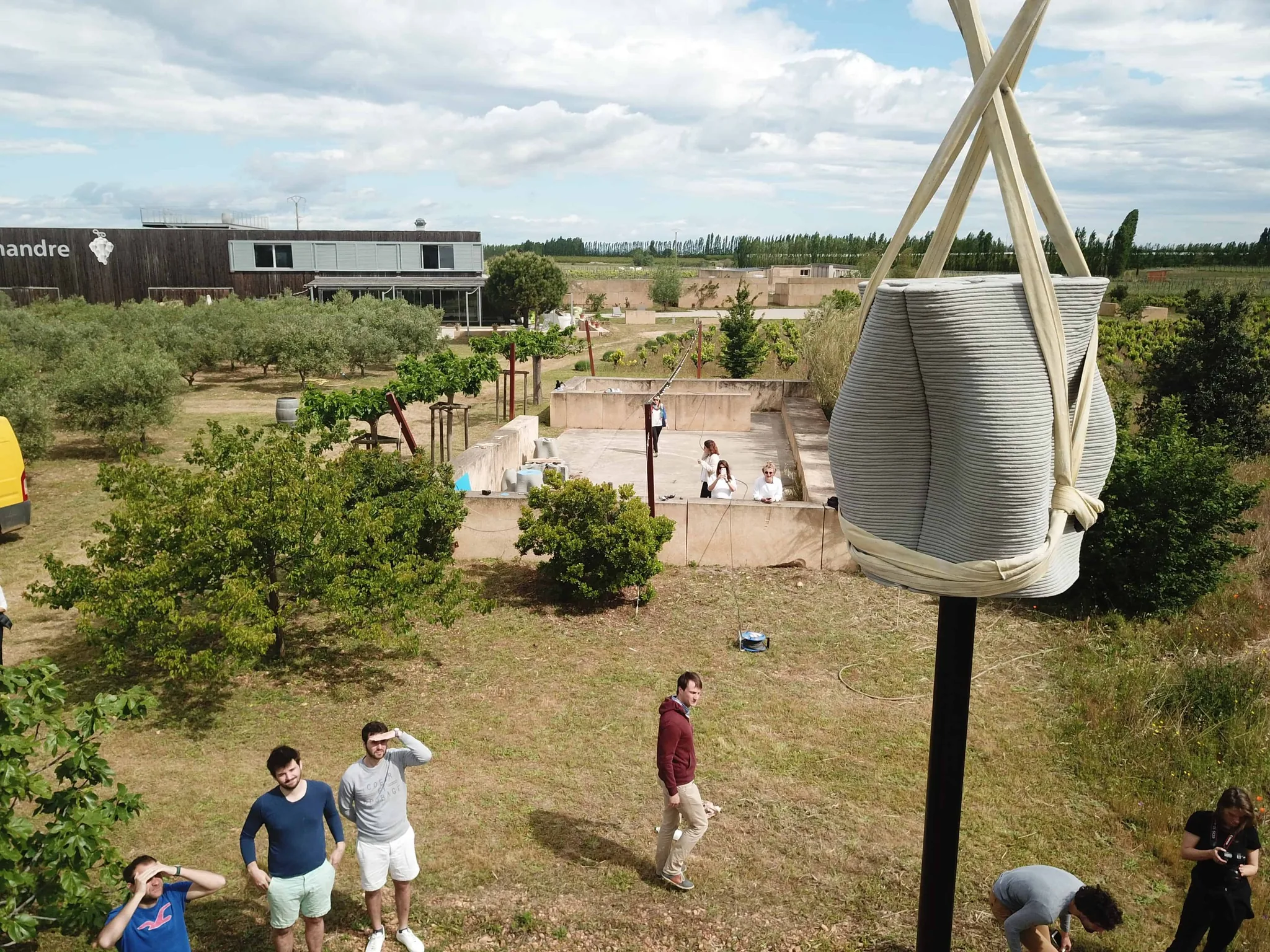 Biodiversity tree in Montpellier