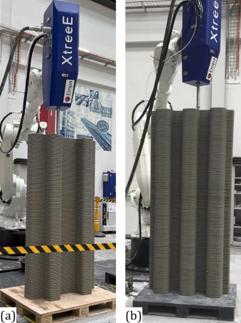 Structural 3D Printed Concrete Formwork for Post-Tensionned Ribbed Slabs