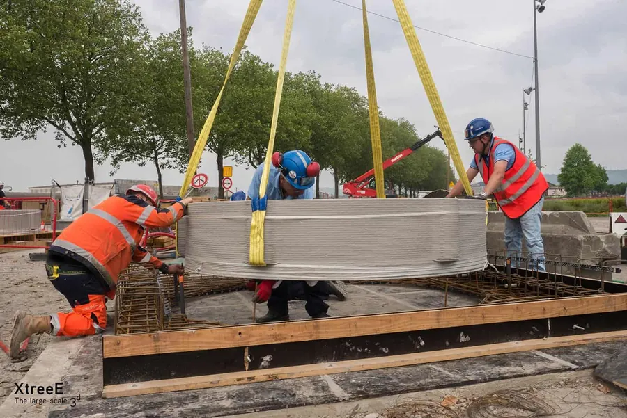 Tunnel boring machine starting bell in Rouen