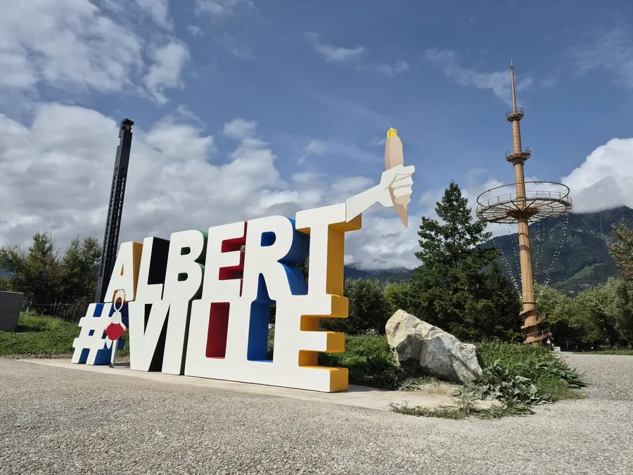 Giant 3D Concrete Letters